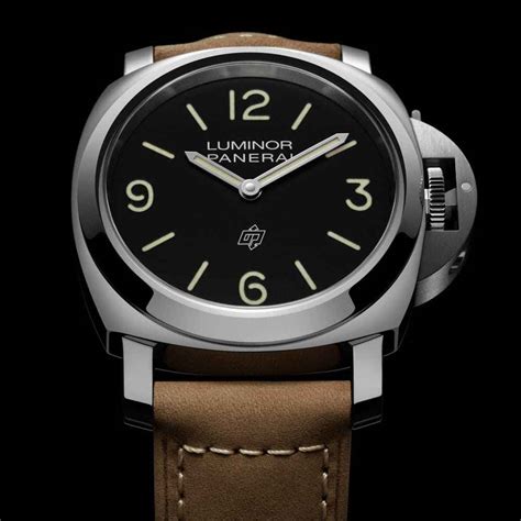 panerai luminor base logo acciaio price|panerai luminor base logo review.